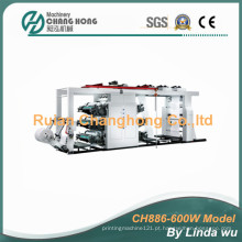 Seis cores PP tecido tecido Flexo máquina de impressão (CH886-600W)